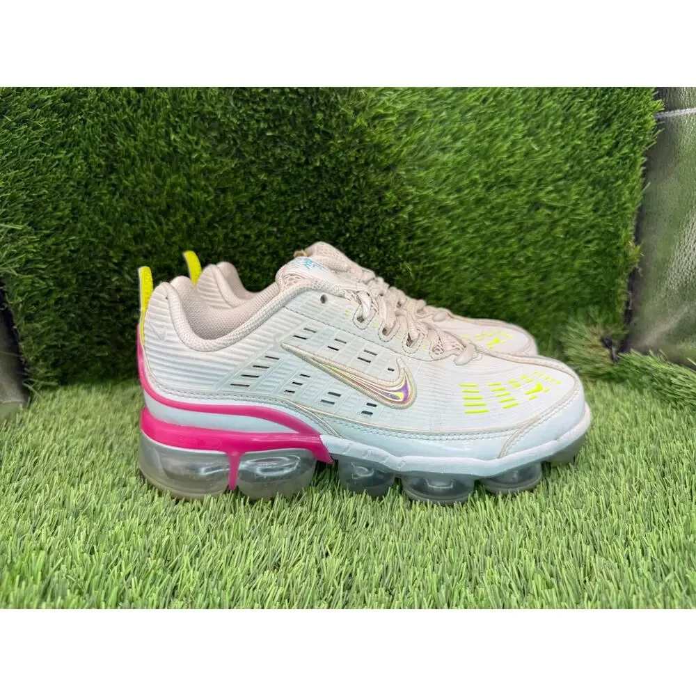 Nike Air VaporMax 360 CQ4538-001 Athletic Sneaker Womens 7.5 White Synthetic Gym